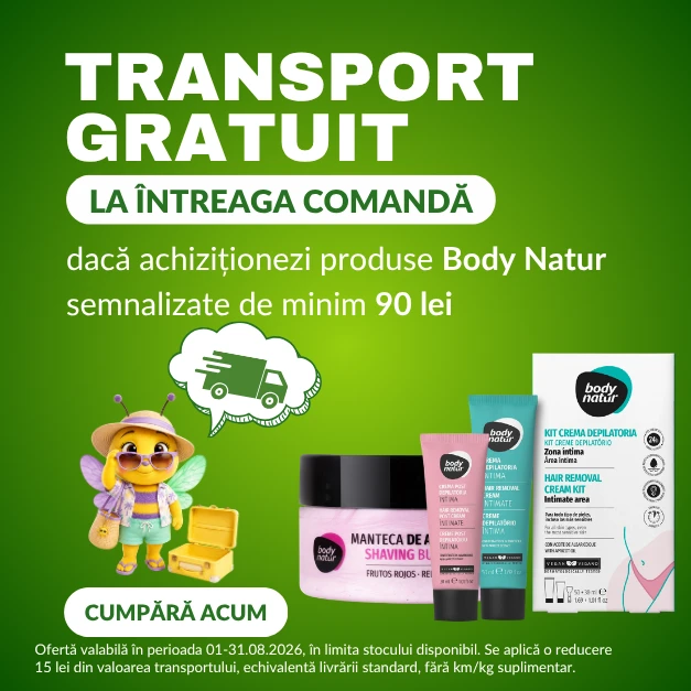 Transport gratuit Body Natur